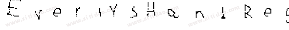EverlysHand Regular字体转换